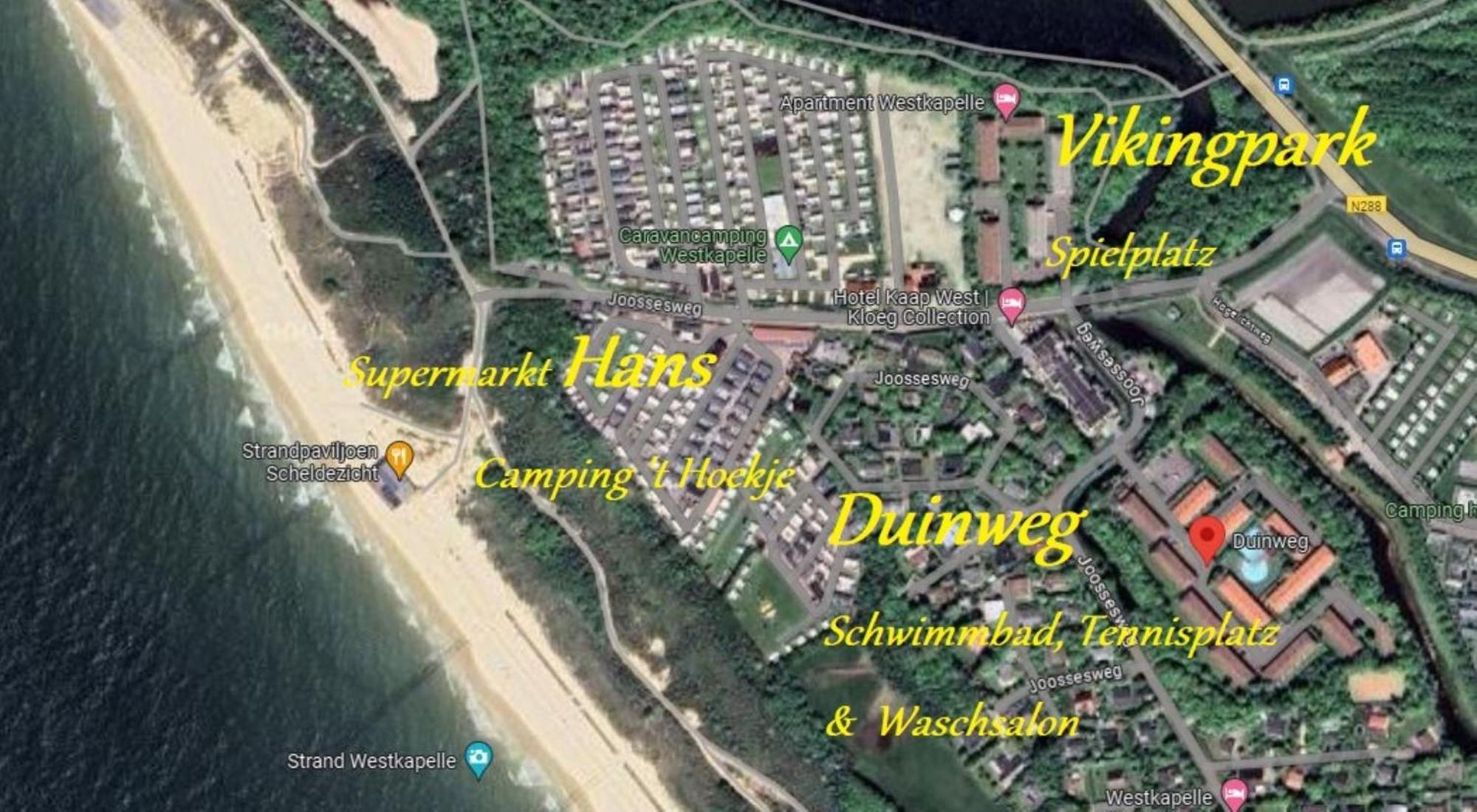 Appartamento Parkzicht Bed By The Sea Westkapelle Esterno foto